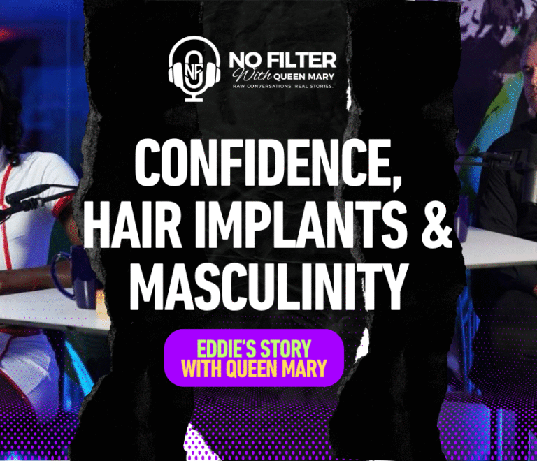 Confidence, Hair Implants & Masculinity: Eddie’s Story 🎃 | Halloween Special Podcast