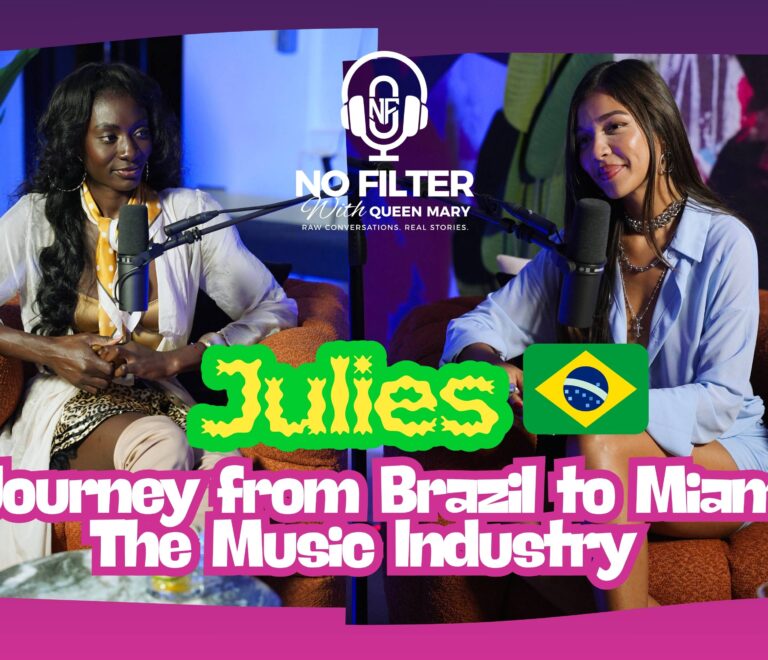 Brazilian Musician Julies | Her Journey from Brazil to Miami & Music Industry Insights 🇧🇷🎶